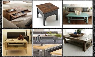 Wood Coffee Table Ideas syot layar 3