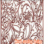 Wood carving design
