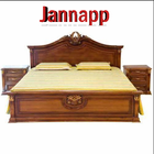 Wooden Bed Designs ícone