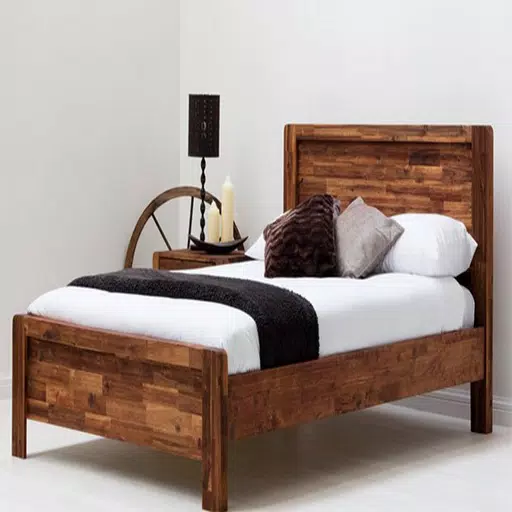 خشبي سرير بناء إطار