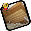 Plafond en bois