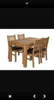 Wooden Chair Set syot layar 2