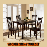 Wooden Dining Table Set Design