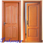 Wooden Door Design ไอคอน