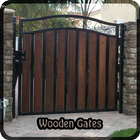 Portões de madeira ícone
