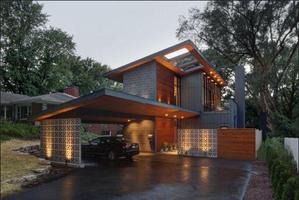 برنامه‌نما Wooden House Design Ideas عکس از صفحه