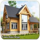 Wooden House Design ไอคอน