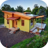 Wooden House Design آئیکن