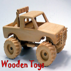 Brinquedos de madeira ícone