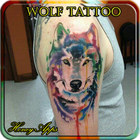 Wolf Tattoo Design 아이콘