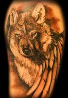 Wolf Tattoo Design capture d'écran 3