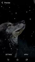 Wolf và mặt trăng LWP ảnh chụp màn hình 2