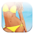Woman Bikini Photo Montage