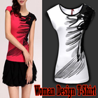 Woman Design T-Shirt আইকন