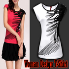 Woman Design T-Shirt icon