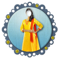 Woman Salwar Selfie Montage HD
