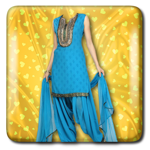 Woman Salwar Suit Photo Maker