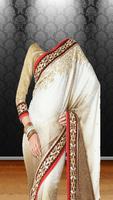 Femme sari montage photo Affiche