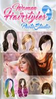 Photo Montage Coiffure Femme Affiche