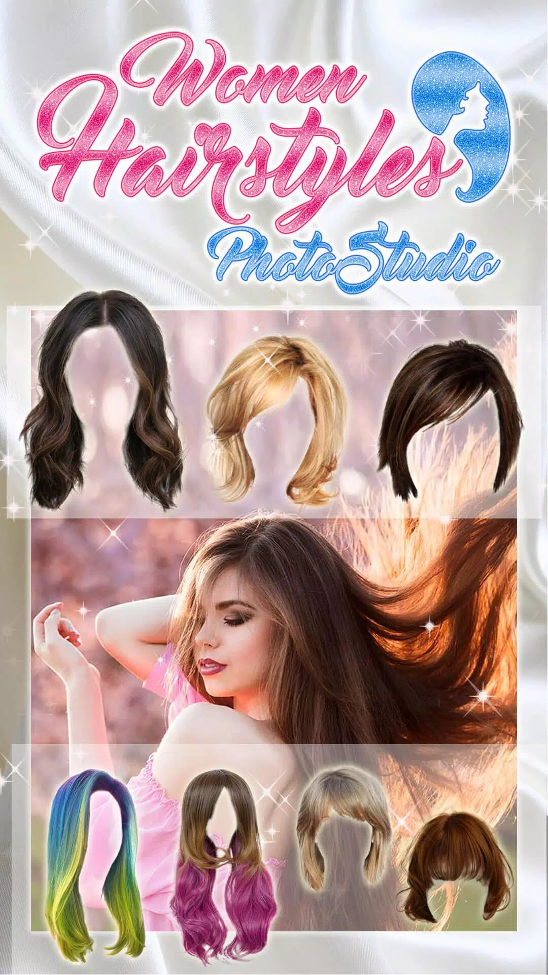 Photo Montage Coiffure Femme APK pour Android Télécharger