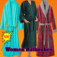 Women Bathrobes Affiche