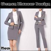 Women Blazer Design icône