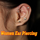 Women Ear Piercing icono