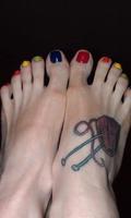 Women Foot Tattoos ảnh chụp màn hình 1