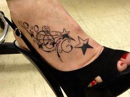3 Schermata Women Foot Tattoos