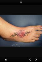 Women Foot Tattoo capture d'écran 3
