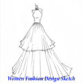 Women Fashion Design Sketch