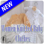 Women Knitted Baby Clothes أيقونة