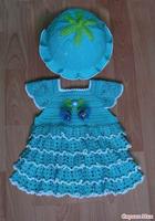 Women Knitted Baby Clothes постер