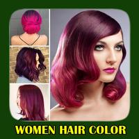 Women Hair Color Ideas Affiche