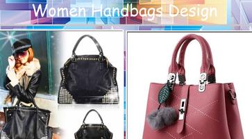 Women's Handbags Design Poster