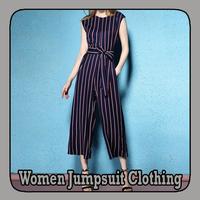 Women Jumpsuit Clothing Affiche