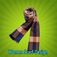 Women Scarf Design โปสเตอร์