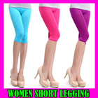 Women Short Legging Designs icône