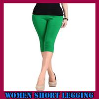 Leggings femininos curtos Cartaz
