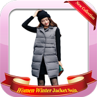 Women Winter Jacket Suit icône