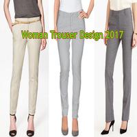 Woman Trouser Design 2017 Poster