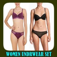 Poster Women Underwear Set