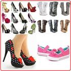 Mujeres Zapatos Diseño icono