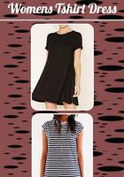 Womens Tshirt Dress پوسٹر