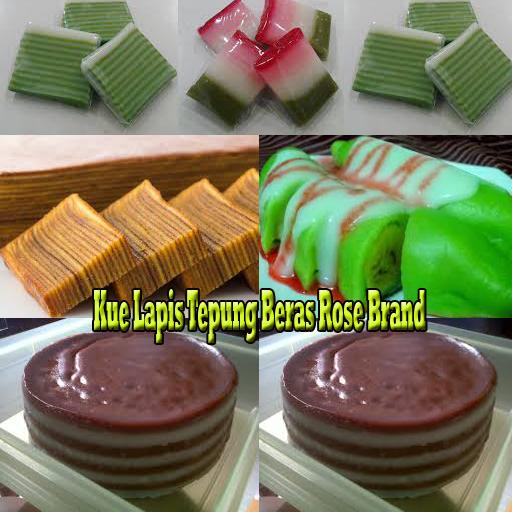 Resep Kue Lapis Tepung Beras Rose Brand Für Android Apk