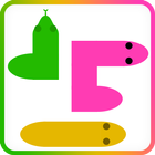 worm and snake games icon