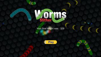 Worms Slither Affiche