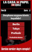 La casa de papel fan quiz screenshot 1