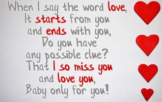 Words Of Love poster