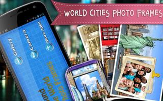 World Cities Photo Frames پوسٹر